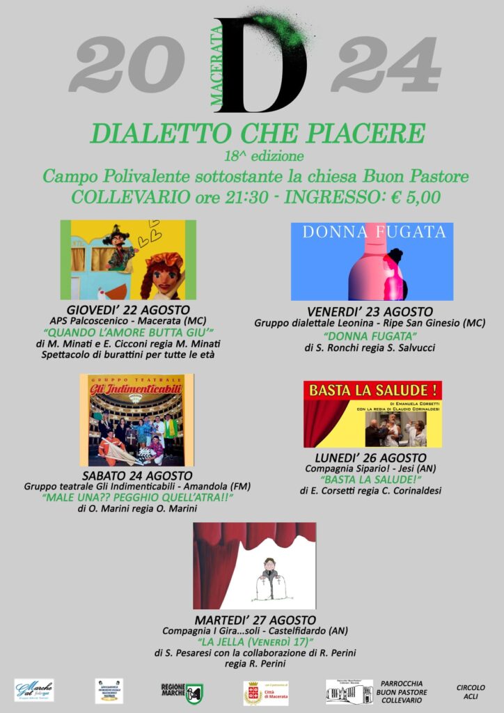 DIALETTO CHE PASSIONE 18 EDIZ. COLLEVARIO MC