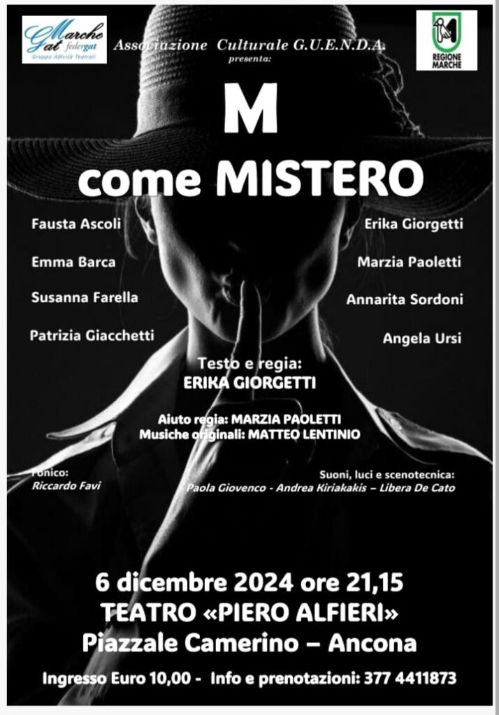 M COME MISTERO - ANCONA 6 DIC 24